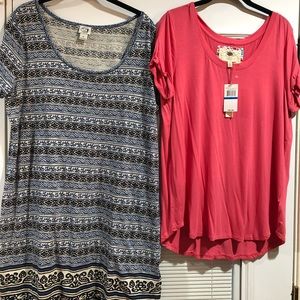 Xl top and T-shirt dress (above the knee)